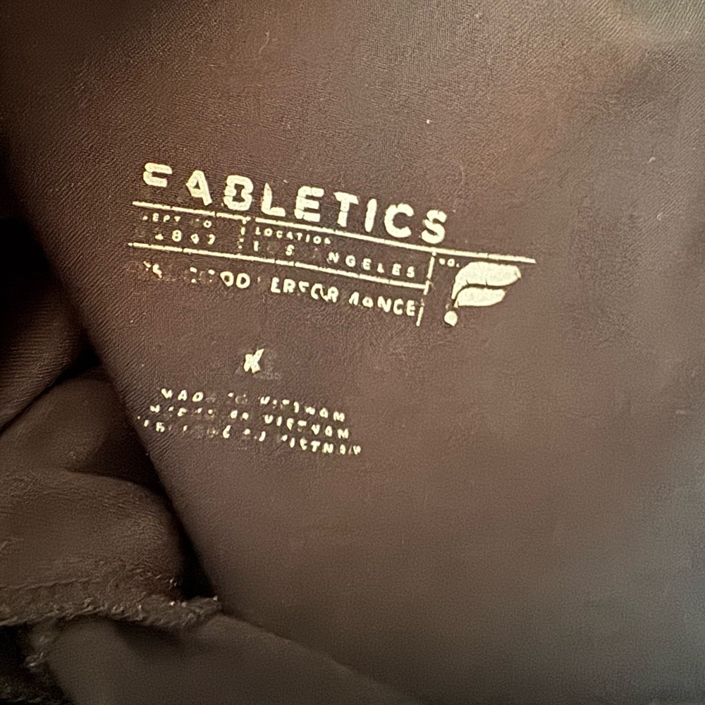 Fabletics Black Performance Top - Picture 8 of 8